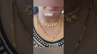 👌Simple amp Elegant Gold Light Weight Mango Design Necklace only 8 gms✨️saishwethavlogs [upl. by Moyers]