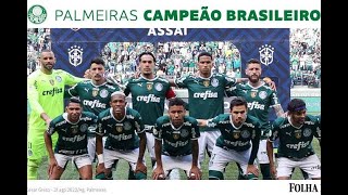 Palmeiras Campeão do Campeonato Brasileiro 2022  Campanha Completa [upl. by Ymmor]