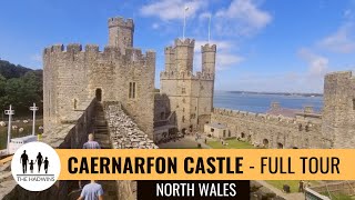 Caernarfon Castle  Full Video Tour  Things To Do In North Wales [upl. by Jacquetta865]