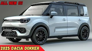 ALL NEW 2025 Dacia Dokker Revealed  The Best Family Cars Today [upl. by Sidwohl]