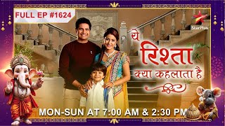 Karishma ne घर छोड़ diya Full Episode1624Yeh Rishta Kya Kehlata Hai [upl. by Hanschen]