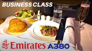 EMIRATES AIRBUS A380 Business Class  Seoul  Dubai  Flight Review [upl. by Murrah]