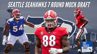 Seattle Seahawks 7 Round Mock Draft  2023 NFL Draft  The Tracy Take [upl. by Nirehtak]