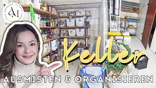 😣 Neulich im dunklen und unorganisierten Keller 😍 ORGANISATION amp PUTZEN [upl. by Otrebogad716]