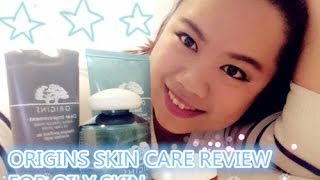 REVIEW Best Origins Skin Care products for Oily Skin  Origins Zero Oil™ line [upl. by Nillad983]