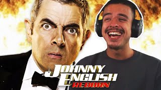 FIRST TIME WATCHING Johnny English Reborn [upl. by Nebur747]