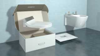 SensoWash® Starck C Montage Video  Mounting SensoWash® Starck C [upl. by Anayi]