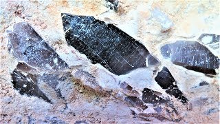 Digging Pockets of Smoky Quartz Crystals in an Abandoned Quarry  Liz Kreate [upl. by Batista]