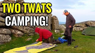 Hilarious WILD CAMPING Adventure On DARTMOOR  Naturehike Vik amp Cloud Up 2 Budget Tents [upl. by Stewardson223]