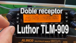 Como poner Doble receptor Luthor TLM909 [upl. by Yrannav]