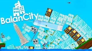 Building New York City When You Accidently Destroy It in BalanCity [upl. by Hanyaz109]