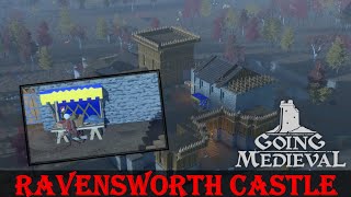 Going Medieval ep 3  SmithyBarracksMerchant Stall  Ravensworth Castle on Richmond [upl. by Cirenoj140]