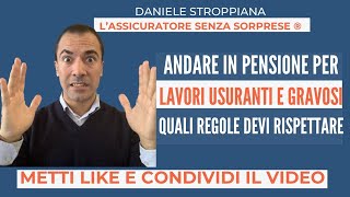 LISTA LAVORI GRAVOSI E USURANTI 2024 CHI RIENTRA E CHI NO PER LA PENSIONE ANTICIPATA [upl. by Lam]