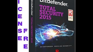 BITDEFENDER TOTAL SECURITY 2015 LICENSED VERSION FREE [upl. by Susanna]