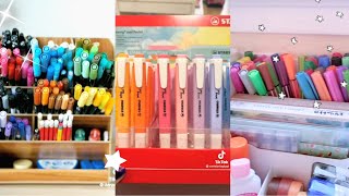 ✨ASMR Stationery Organization✨ part 8 [upl. by Adimra423]