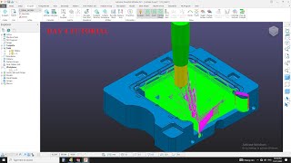 DELCAM POWERMIL 2020 4 How to Start  PROGRAM CNC VMC PROGRAMMING powermill [upl. by Acila]