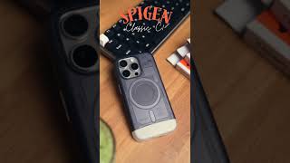 Spigen Classic C1 Case amp Spigen Glass TR EZ Fit Screen Protector No Doubt  very amazing  spigen [upl. by Aitekram835]