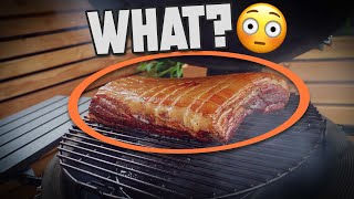 Schweinebauch vom Grill  Mega KNUSPRIG dank SOUS VIDE [upl. by Farrica]