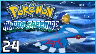 Pokemon Alpha Sapphire Part 24  Kyogre Primal Reversion ORAS Gameplay Walkthrough [upl. by Nikal376]