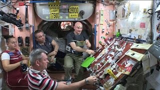 Space Station Live Thanksgiving Feast on Orbit [upl. by Darrej]