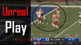 Josh Allen runs through the entire defense to win the game  Kansas City Chiefs Vs Buffalo Bills [upl. by Assadah]