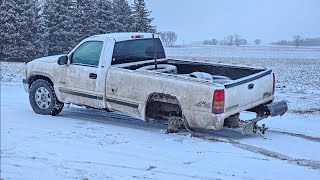 Silverado vs First Snow Clibbins 2024 GMT800 [upl. by Norted522]