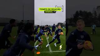 Treino de tempo de reação do Arsenal [upl. by Atinuhs]