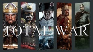 All Total War Games Trailers 2000  2018 [upl. by Nehttam]