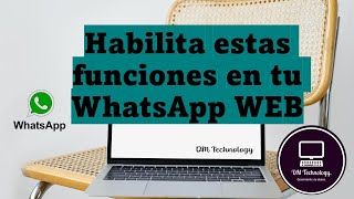 Configuraciones de privacidad en WhatsApp WEB [upl. by Xeno227]