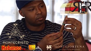 Cuban Cigar Review 🇨🇺  Montecristo Open Regata  Montefortuna Cigars  RonRealTV [upl. by Sheree]