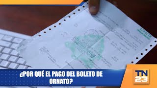 ¿Por qué el pago del boleto de ornato [upl. by Colette]