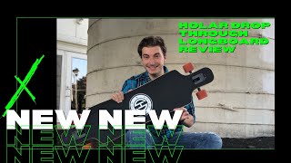 BRAND NEW LONGBOARD ON THE MARKET 🔥 HOLAR DROP THROUGH LONGBOARD REVIEW [upl. by Enimrac969]