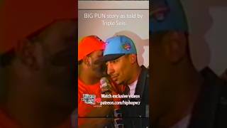 BIG PUN story as told by Triple Seis bigpun tripleseis terrorsquad cubanlink hiphopvcr hiphop [upl. by Fernyak573]