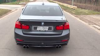 Kelleners Sport F30 328i exhaust Sound [upl. by Seebeck]