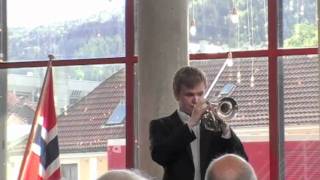 Hans Marius Andersen and The Armed Forces Band  Cornet solo quotNapoliquot [upl. by Nytsrik]