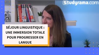 Séjour linguistique  une immersion totale pour progresser en langue [upl. by Papke]