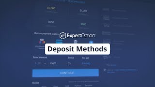 Deposit Methods  Trading Education  ExpertOption [upl. by Wharton653]