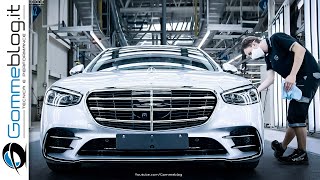 2021 Mercedes SClass  ASSEMBLY PRODUCTION German Car Factory 56 [upl. by Eninahpets]