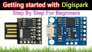 Getting Started With Digispark Kickstarter ATTINY85  Attiny8520SU Development Board Micro USB [upl. by Modnar]