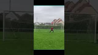 Lucarne enchaînée 100k football edit footballplayer [upl. by Osmund940]