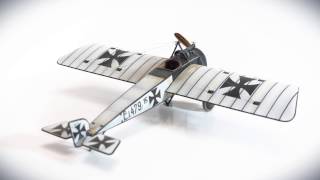 Pfalz E I Eindecker in 148 Stopmotion Special Hobby [upl. by Ahsimot]