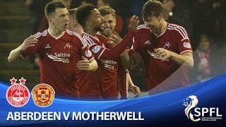 Dons keep up the chase as Well wilt at Pittodrie [upl. by Seabrooke876]