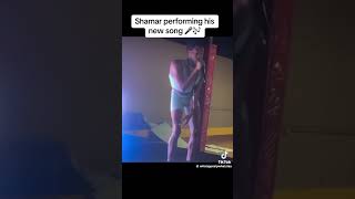 Shamar performing his new song [upl. by Ynaitirb]