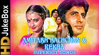 Amitabh Bachchan amp Rekha Superhit Songs  Bollywood Best Jodi Popular Songs [upl. by Stanzel]