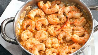 GAMBAS AL AJILLO 🍤 Receta muy fácil y rápida con un toque picante ¡lista en 15 minutos  Cocinatis [upl. by Toombs]