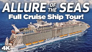 Allure of the Seas Full Cruise Ship Tour [upl. by Zsamot]