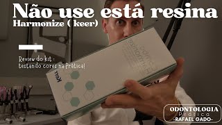 NÃO USE está RESINA Antes de assistir este vídeo KIT HARMONIZE  KERR TESTANDO NA PRÁTICA [upl. by Anitrak]