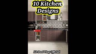 10 modern Kitchen design 2024🏠10 latest kitchen design kitchendesign kitchen [upl. by Leunamnauj]