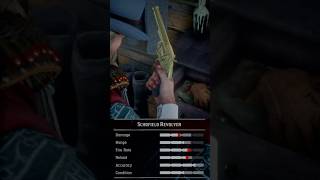 Cleaning a Schofield Revolver RedDeadRedemption2 shorts RDR2 ArthurMorgan [upl. by Arodnahs213]