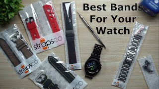 These Straps bands Are Simply Amazing Your Smart Watch Will Thank You  StrapsCo [upl. by Eellah]